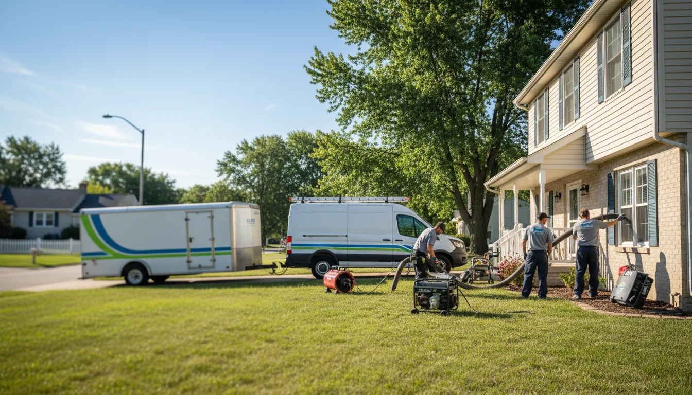 Flooded Basement Restoration And Cleanup With Repair in Grainfield, KS near me
